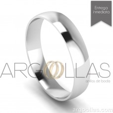 Argolla Confort  Ligera Oro 14k 4mm  (Oro Amarillo, Oro Blanco y Oro Rosa) MOD: 630-4B